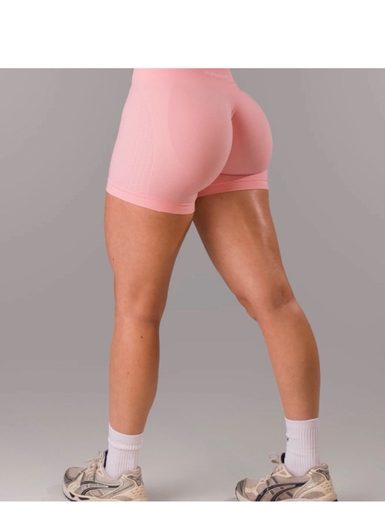 Alphalete Pants - Alphalete Contour Rose Ultra High Rise Shorts
